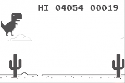 Google Dino Advance - Screenshot - Gameplay (World) - 320x213