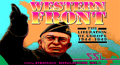 Western Front: The Liberation of Europe 1944-1945 - Screenshot - Game Title (null) - 640x350