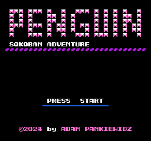 Penguin: Sokoban Adventure - Screenshot - Game Title (World) - 256x240