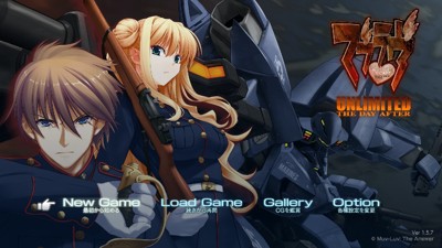Muv-Luv Unlimited: The Day After: Episode 00 Remastered - Screenshot - Game Title (Japan) - 1280x720