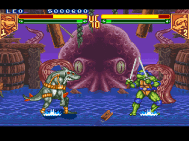 Teenage Mutant Ninja Turtles: Tournament Fighters - Screenshot - Gameplay (null) - 320x240