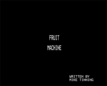 Fruit Machine (Computer Concepts) - Screenshot - Game Title (null) - 640x512