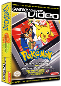 Game Boy Advance Video: Pokémon: Volume 3 - Box - 3D (North America) - 711x998