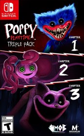Poppy Playtime꞉ Triple Pack - Box - Front (North America) - 480x777