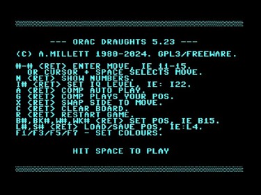 Orac Draughts - Screenshot - Game Title (null) - 687x514