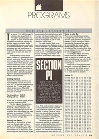 Section Pi - Advertisement Flyer - Front (North America) - 576x805