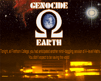 Genocide Earth - Screenshot - Game Title (null) - 640x512
