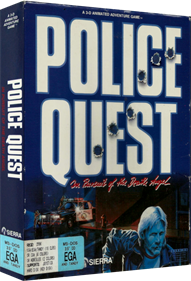 Police Quest: In Pursuit of the Death Angel - Box - 3D (null) - 849x1245