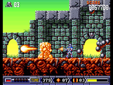 Turrican II: The Final Fight - Screenshot - Gameplay (null) - 320x240