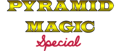 Pyramid Magic Special - Clear Logo (Japan) - 400x175