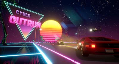Cyber OutRun - Fanart - Background (North America) - 5080x2744