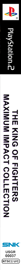 The King of Fighters: Maximum Impact Collection - Box - Spine (World) - 83x1066