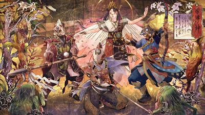 Kunitsu-Gami: Path of the Goddess - Fanart - Background (null) - 3840x2160