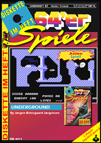 Underground (Markt & Technik) - Fanart - Box - Front (null) - 726x1019