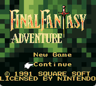 Final Fantasy Adventure Color - Screenshot - Game Title (null) - 160x144
