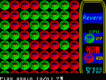 Reversi 2 - Screenshot - Game Over (null) - 1024x768