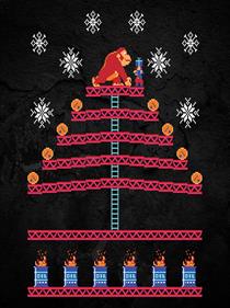 Donkey Kong Christmas Remix - Box - Front (North America) - 600x800