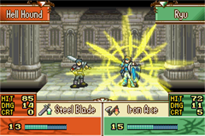 Fire Emblem: The Sun God's Wrath - Screenshot - Gameplay (World) - 240x160