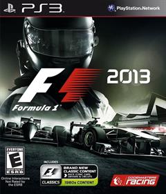 F1 2013 - Box - Front (North America) - 1275x1488
