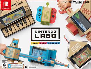 Nintendo Labo: Toy-Con 01: Variety Kit - Box - Front (North America) - 640x488