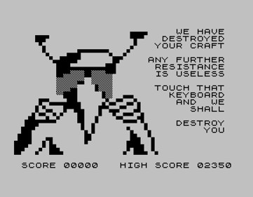 3D Defender - Screenshot - Game Over (null) - 576x448