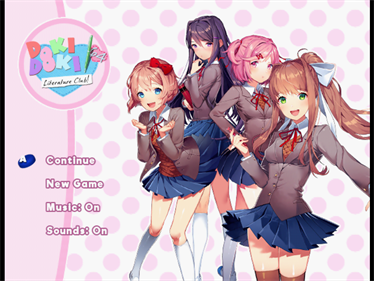 Doki Doki Literature Club 64! - Screenshot - Game Select (null) - 640x480
