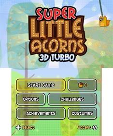 Super Little Acorns: 3D Turbo - Screenshot - Game Title (null) - 400x480