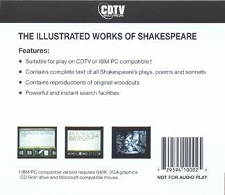 The Illustrated Works of William Shakespeare - Box - Back (World) - 925x800