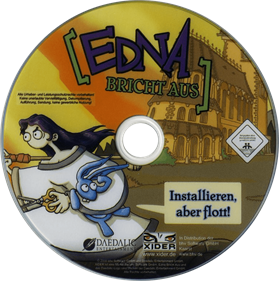 Edna & Harvey: The Breakout - Disc (Germany) - 767x771