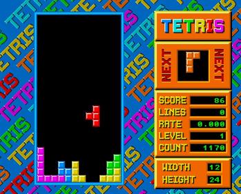 Tetris (Hayrettin Yildiz) - Screenshot - Gameplay (null) - 694x558