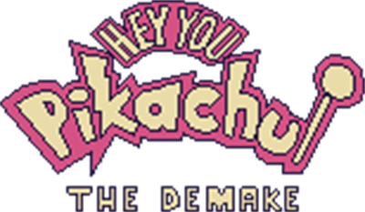 Hey You, Pikachu! Demake - Clear Logo (null) - 154x90