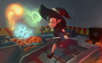 Candy Raid: The Factory - Fanart - Background (World) - 726x454