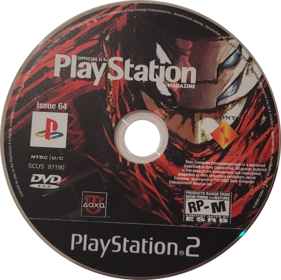 Official U.S. PlayStation Magazine Demo Disc 64 - Disc (North America) - 500x499