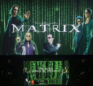 The Matrix (VP Cooks) - Arcade - Marquee (null) - 2324x2142