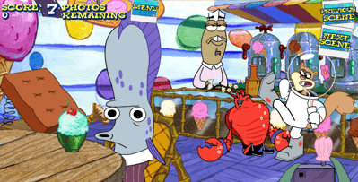 SpongeBob SquarePants: Plankton's Krusty Bottom Weekly! - Screenshot - Gameplay (United States) - 599x305