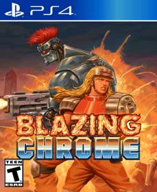 Blazing Chrome - Fanart - Box - Front (null) - 805x986