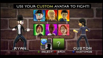Avatar Fighter - Screenshot - Gameplay (World) - 1000x562