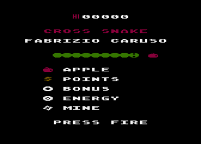 Cross Snake - Screenshot - Game Title (Europe) - 336x240