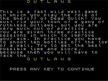 Outlaws - Screenshot - Game Title (null) - 943x710