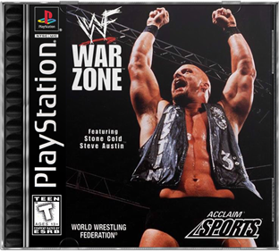 WWF War Zone - Box - Front - Reconstructed (North America) - 687x617
