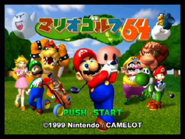Mario Golf - Screenshot - Game Title (null) - 640x480