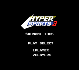 Hyper Sports 3 - Screenshot - Game Title (null) - 1156x1020