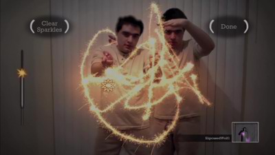 Kinect Sparkler - Screenshot - Gameplay (World) - 1280x720