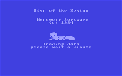 Sign of the Sphinx - Screenshot - Game Title (null) - 320x200