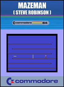Mazeman (Steve Robinson) - Fanart - Box - Front (null) - 798x1072
