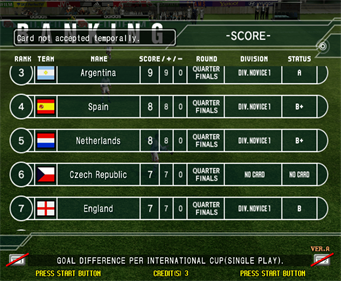 Virtua Striker 4 - Screenshot - High Scores (null) - 1312x1080