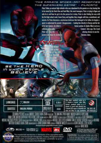 The Amaizing Spider-Man - Box - Back - Reconstructed (Europe) - 513x724