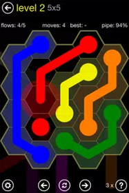 Flow Free: Hexes - Screenshot - Gameplay (World) - 200x300