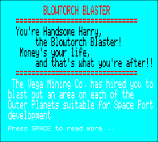 Blowtorch Blaster - Screenshot - Game Title (World) - 312x281