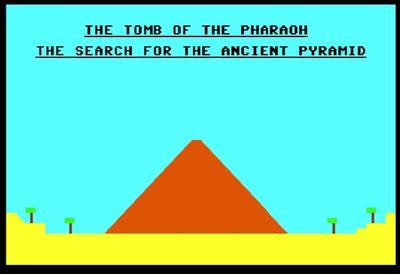 The Tomb of the Pharaoh - Screenshot - Game Title (null) - 614x421